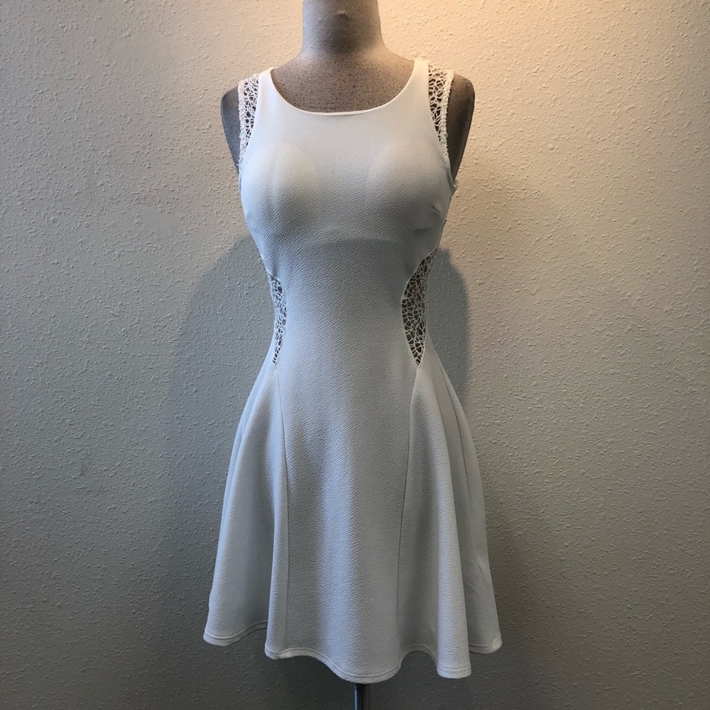 Lovely White Mini-Dress